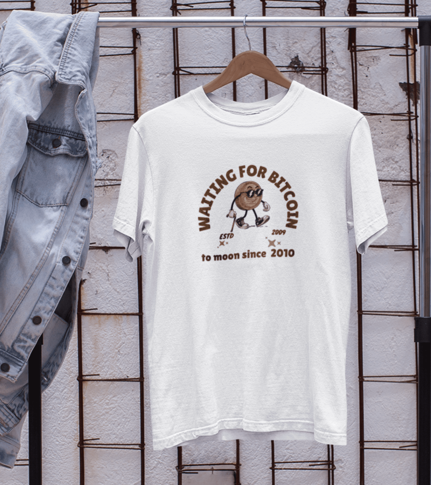 Unisex T-Shirt – Retro-Krypto Look Streetstyle