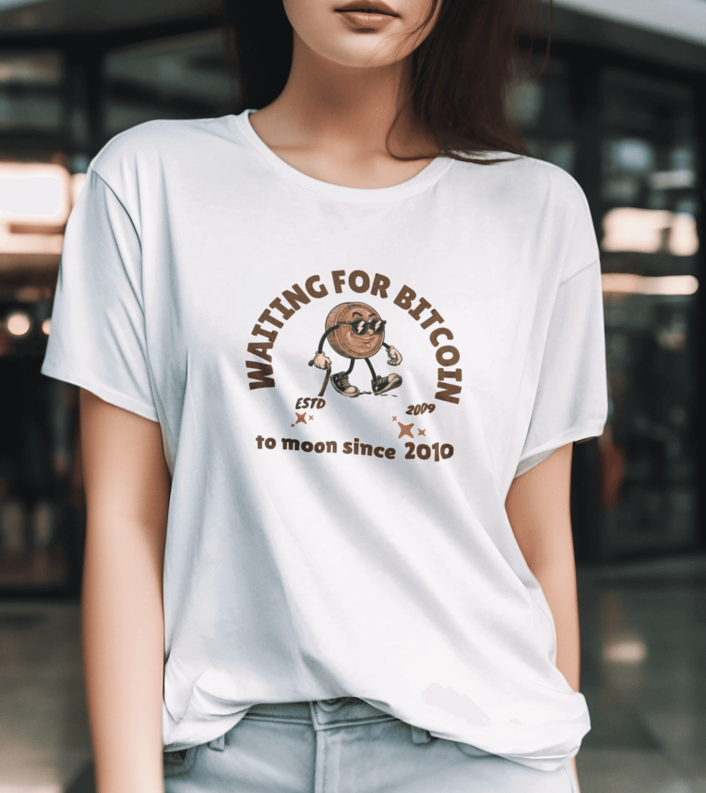 Unisex T-Shirt – Retro-Krypto Look Streetstyle