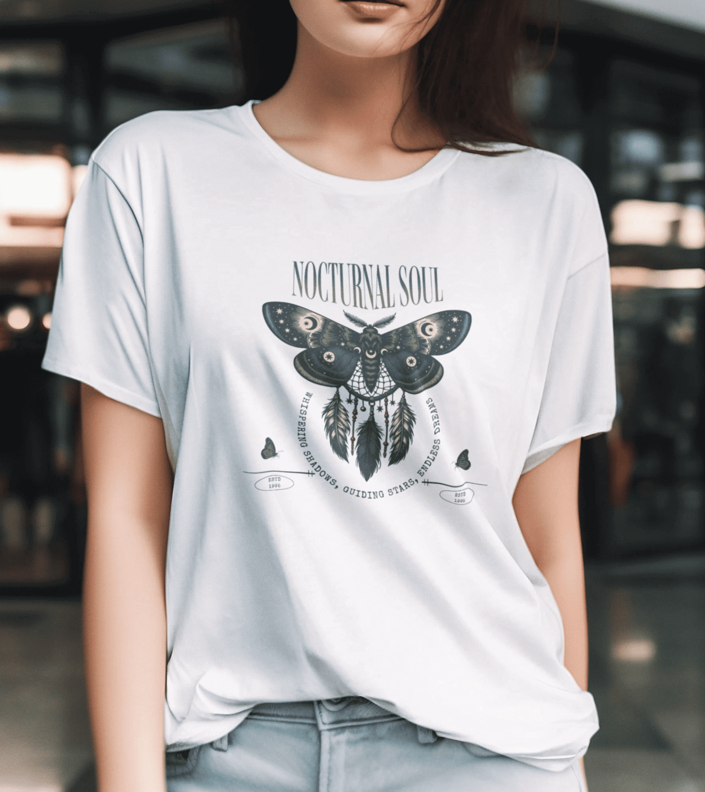 Unisex T-Shirt Moth Soul