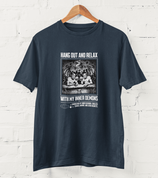 Unisex Edgy T-Shirt im Dark Humor Style