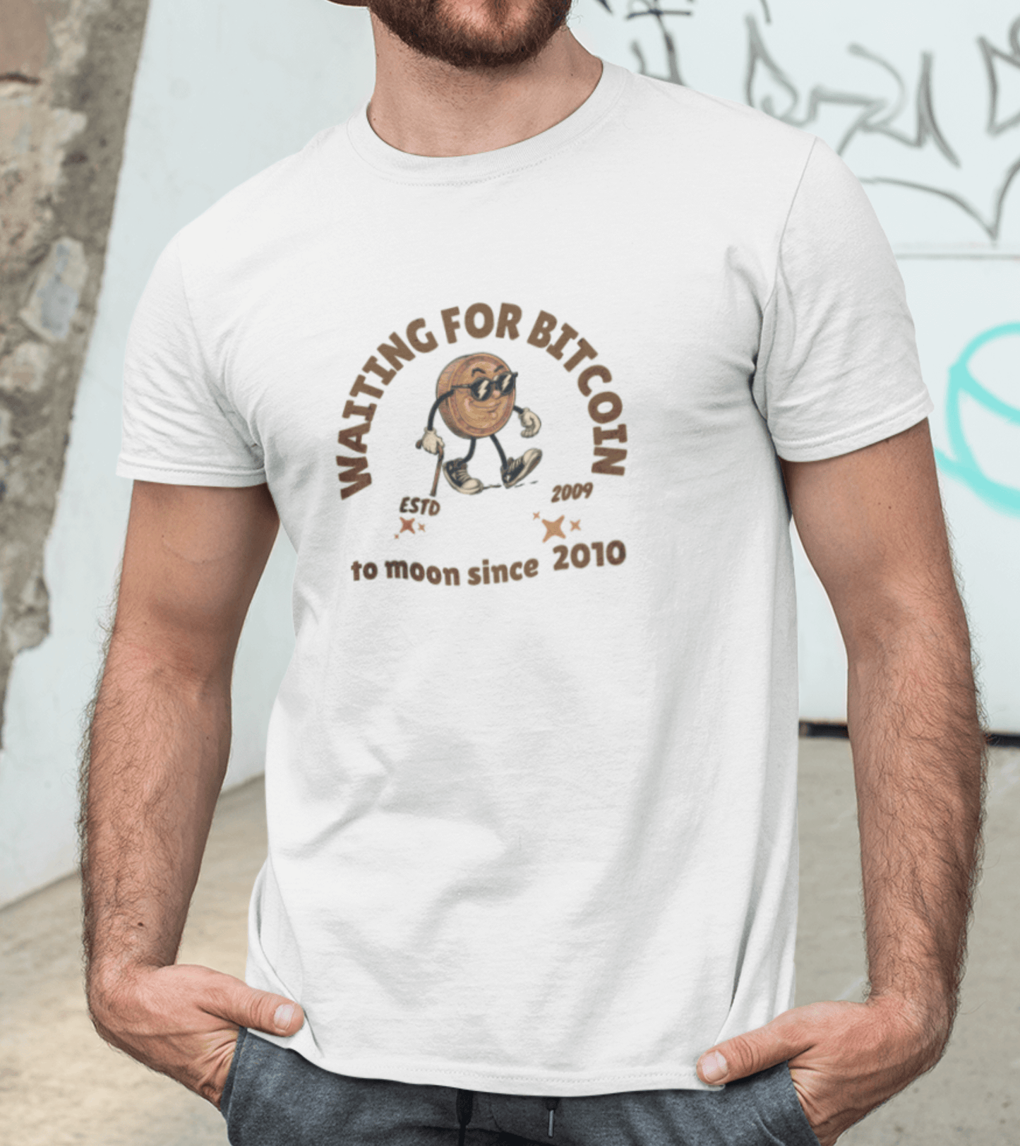 Unisex T-Shirt – Retro-Krypto Look Streetstyle