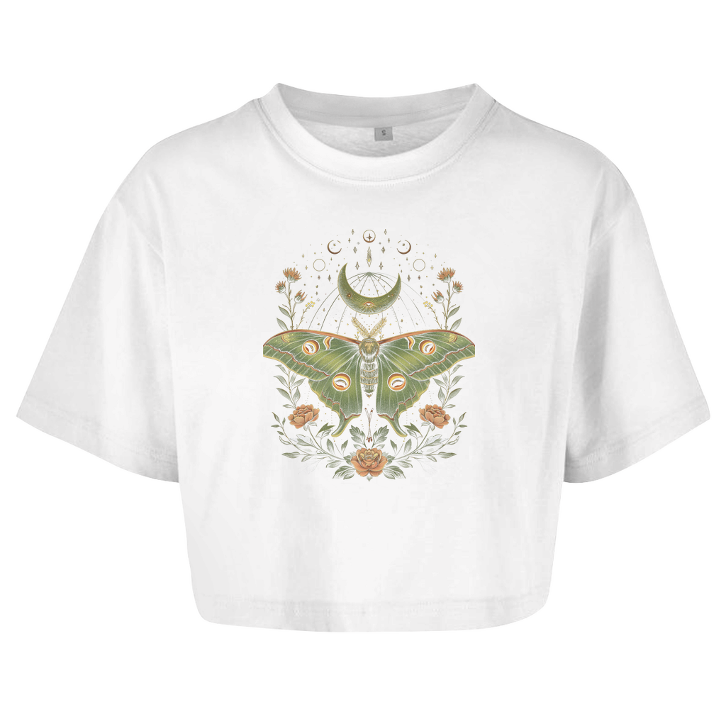 Oversize Crop Top Motte Mystic